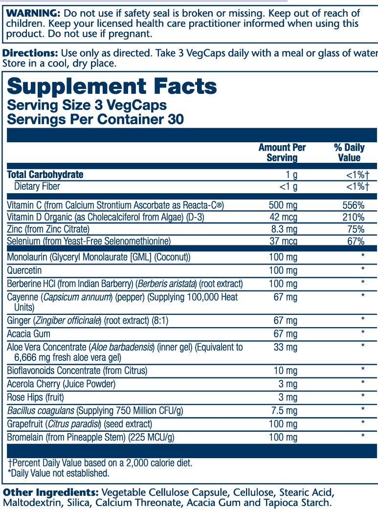 Solaray Immufight Respiratory Support 90 Caps