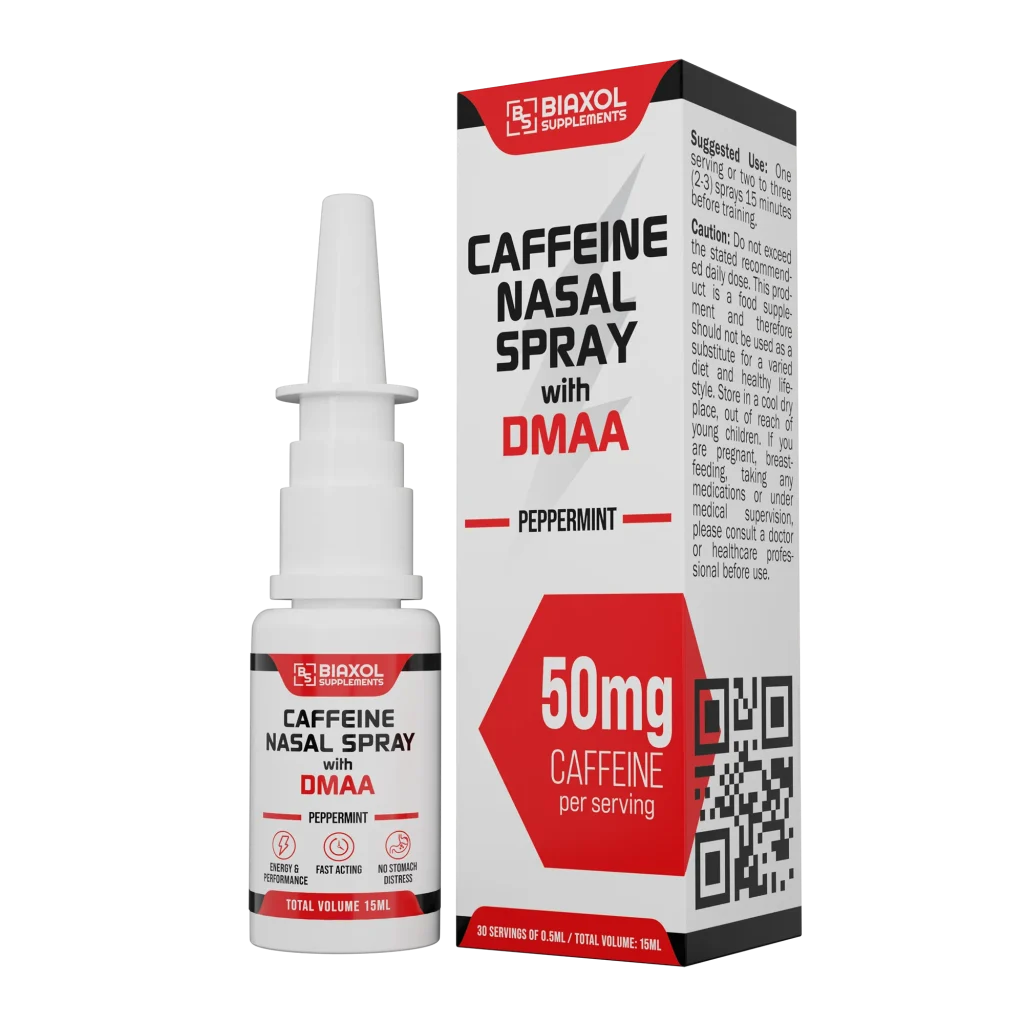 Biaxol Supplements Caffeine Nasal Spray with Dmaa 15ml