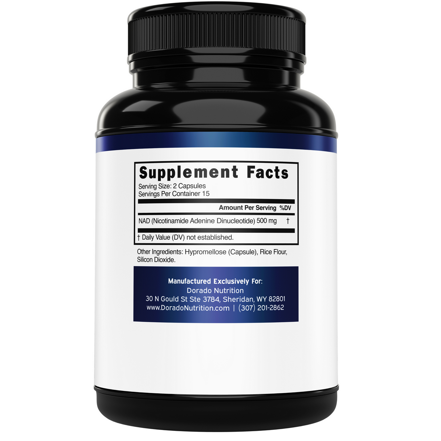 Dorado Nutrition Nad Supplement 30 Capsules