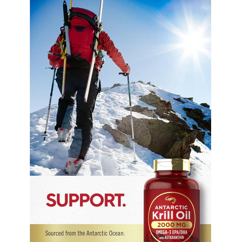 Carlyle Nutritionals Antarctic Krill Oil 2000mg per serving | 120 Softgels