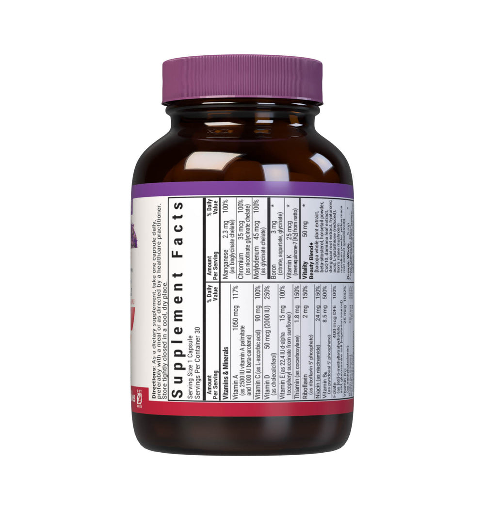 Bluebonnet Nutrition Ladies' One 40+ Whole Food-Based Multiple 30 Caps
