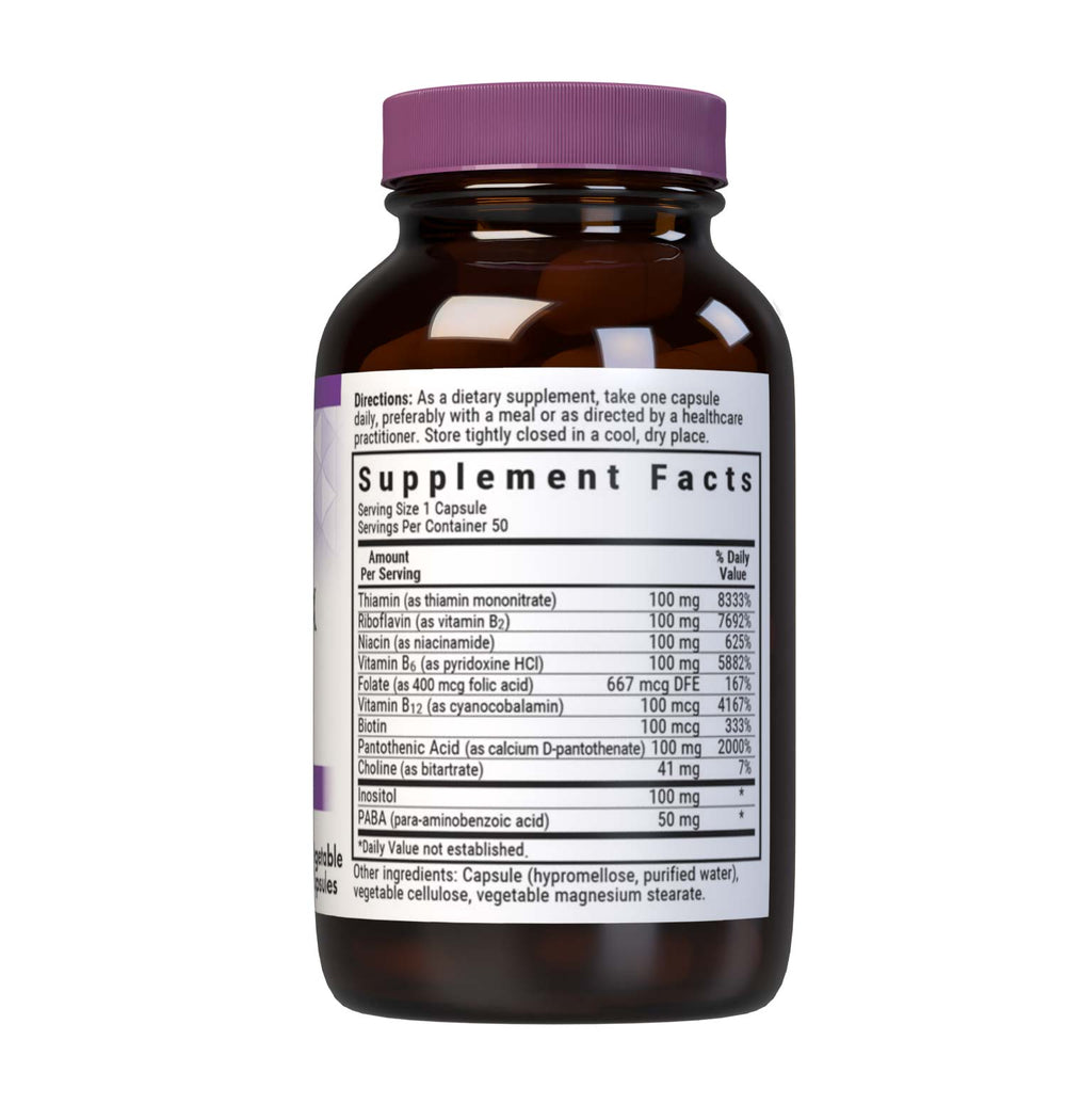 Bluebonnet Nutrition B-Complex 100 50 Caps