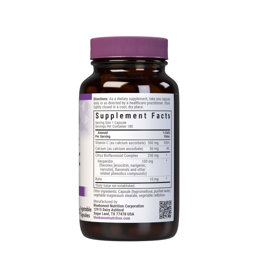 Bluebonnet Nutrition Buffered Vitamin C-500 Mg 180 Caps