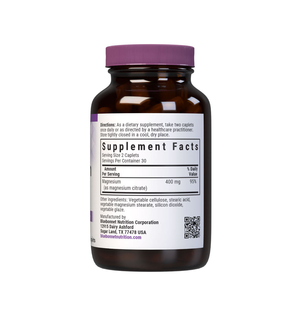 Bluebonnet Nutrition Magnesium Citrate 60 Caplets