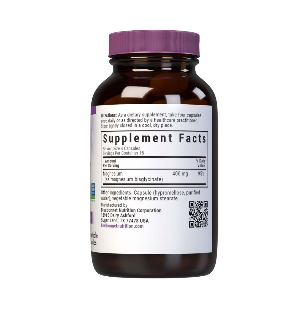 Bluebonnet Nutrition Magnesium Glycinate 60 Caps