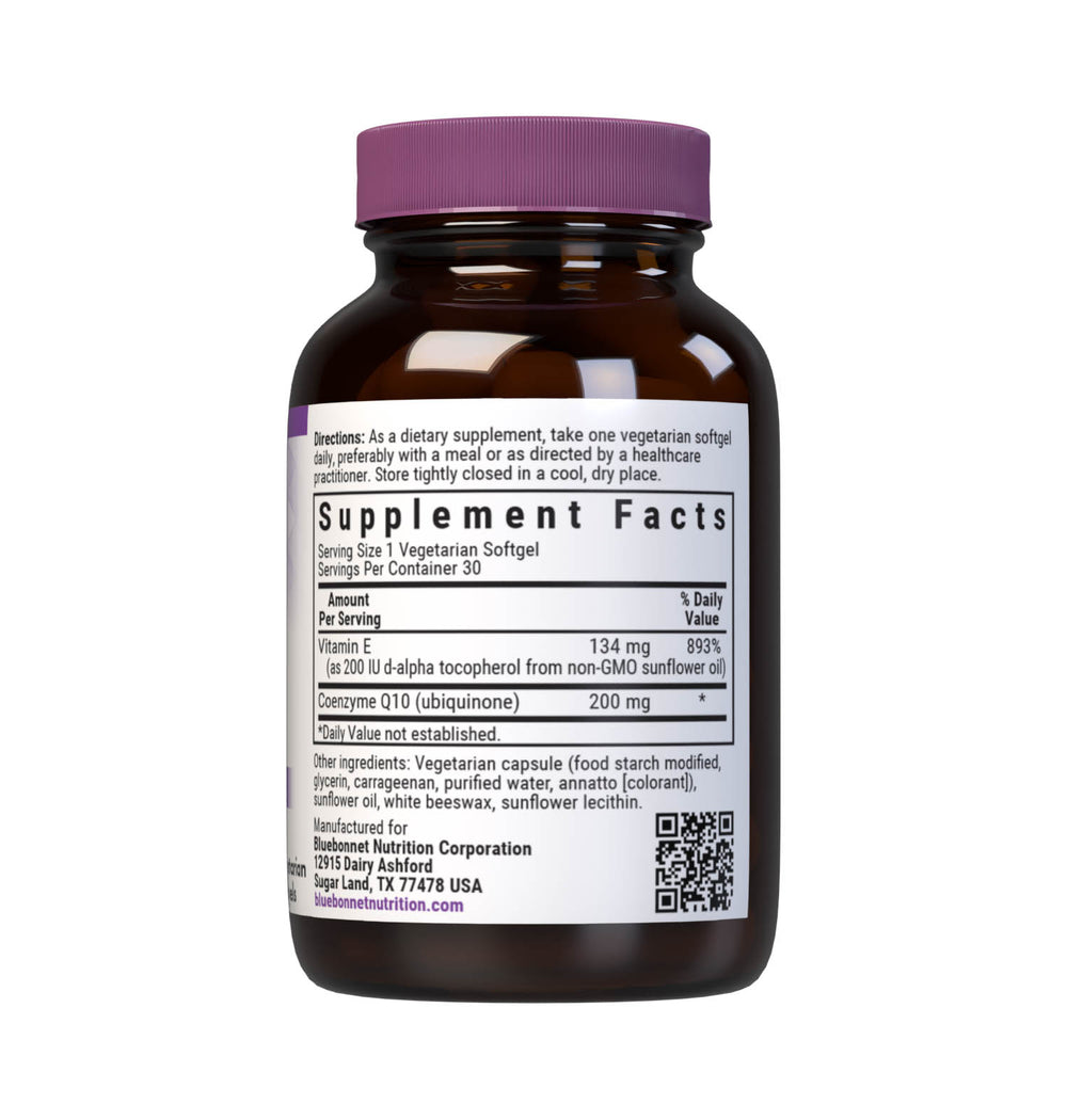 Bluebonnet Nutrition Coq10 200 Mg 30 Softgels