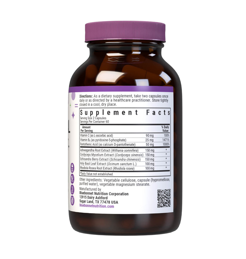 Bluebonnet Nutrition Adrenal Support 120 Caps