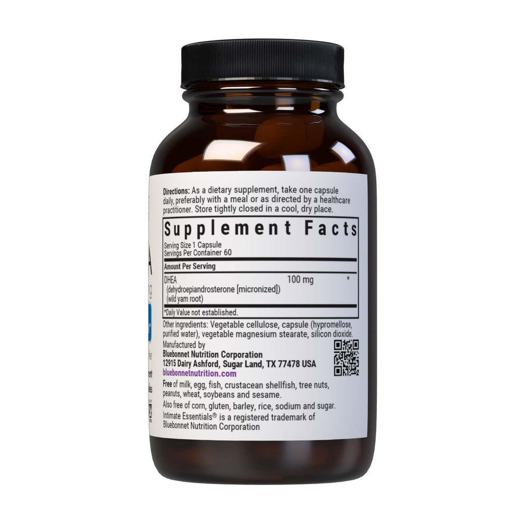 Bluebonnet Nutrition Intimate Essentials Dhea 100 Mg 60 Caps