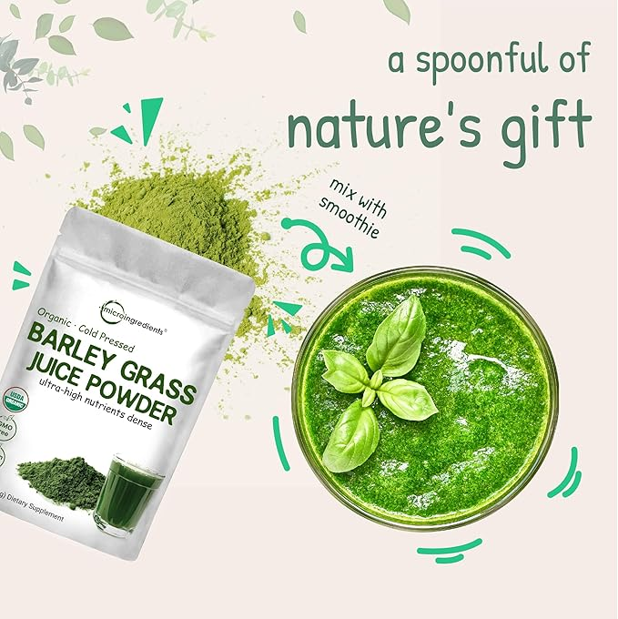 Deal Supplement Organic Barley Grass Juice Powder, 10oz