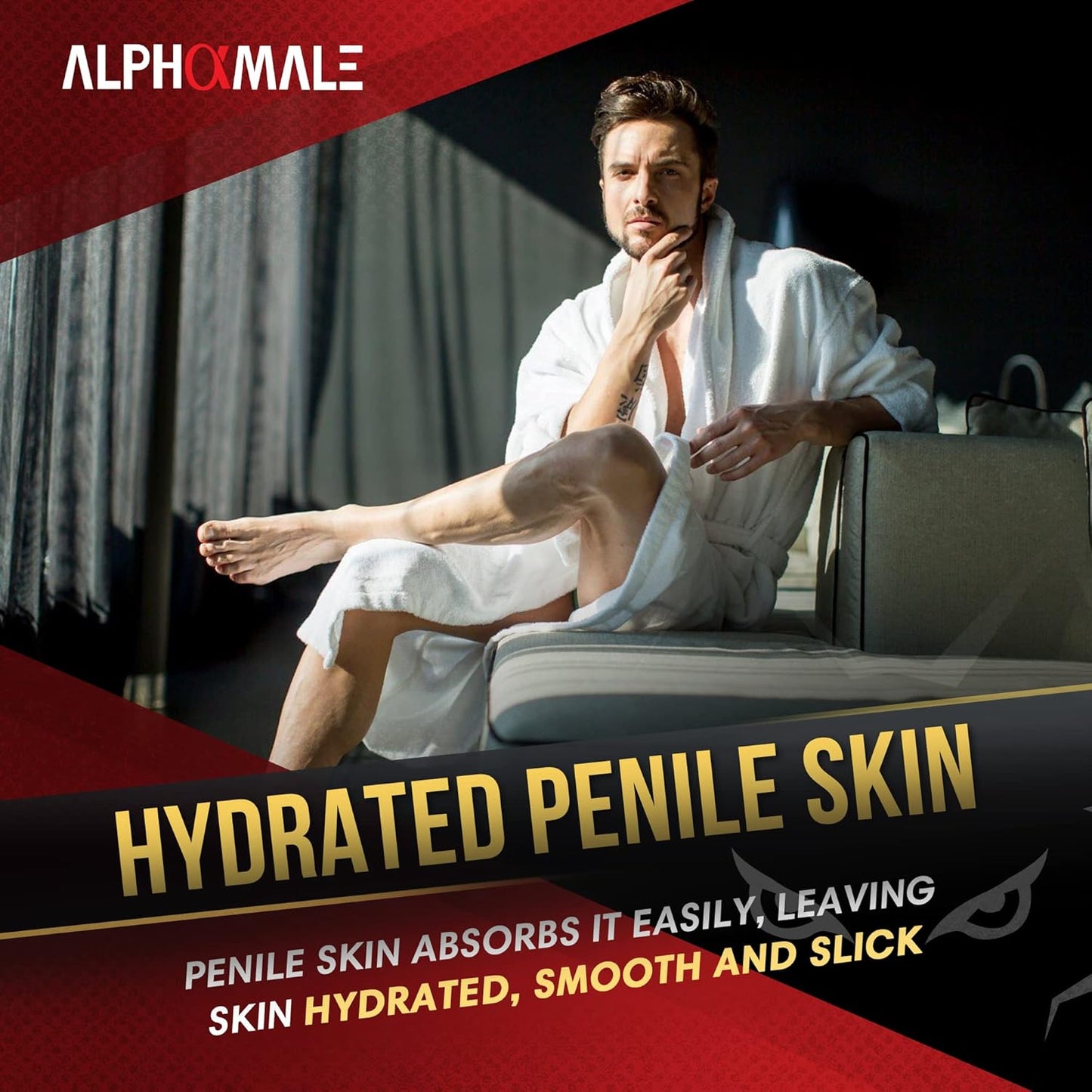 AlphaMale Penile Health Cream – Advanced Male Care Formula (4 oz / 120 ml)