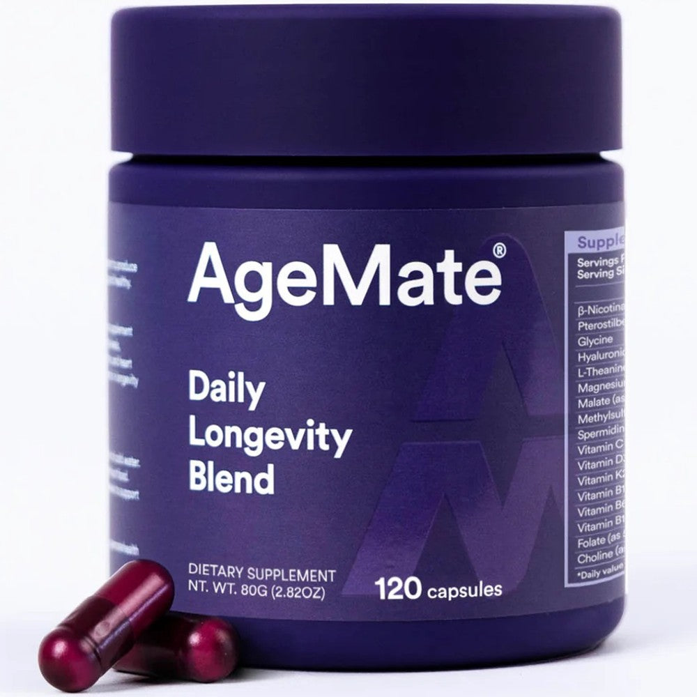 AgeMate® Daily Longevity Blend with Spermidine - Renew, Revive, Restore