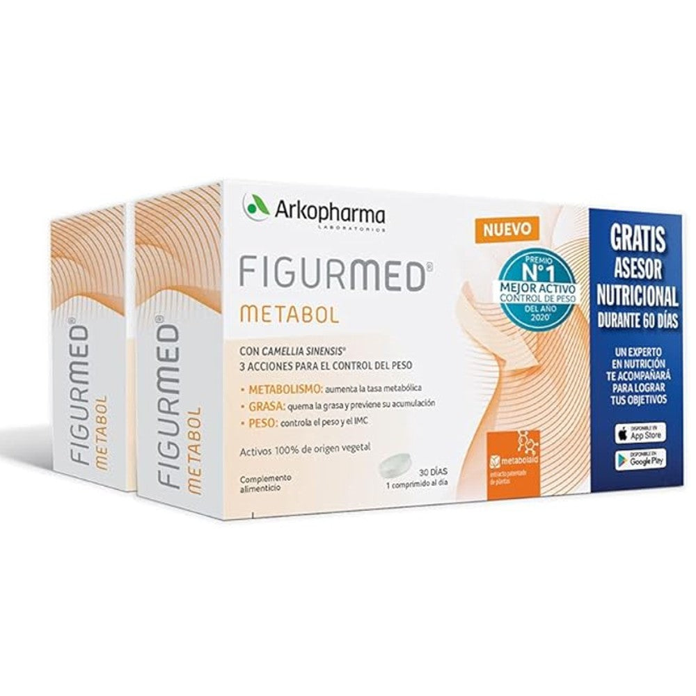 Arkopharma Figurmed Metabol – 3-Step Formula for Metabolism & Fat Management