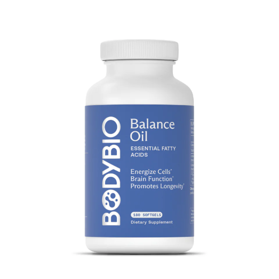 BodyBio Balance Oil (Omega 6 + 3) 60 softgels