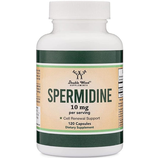 Double Wood® Spermidine 10mg – Advanced Cell Renewal Support