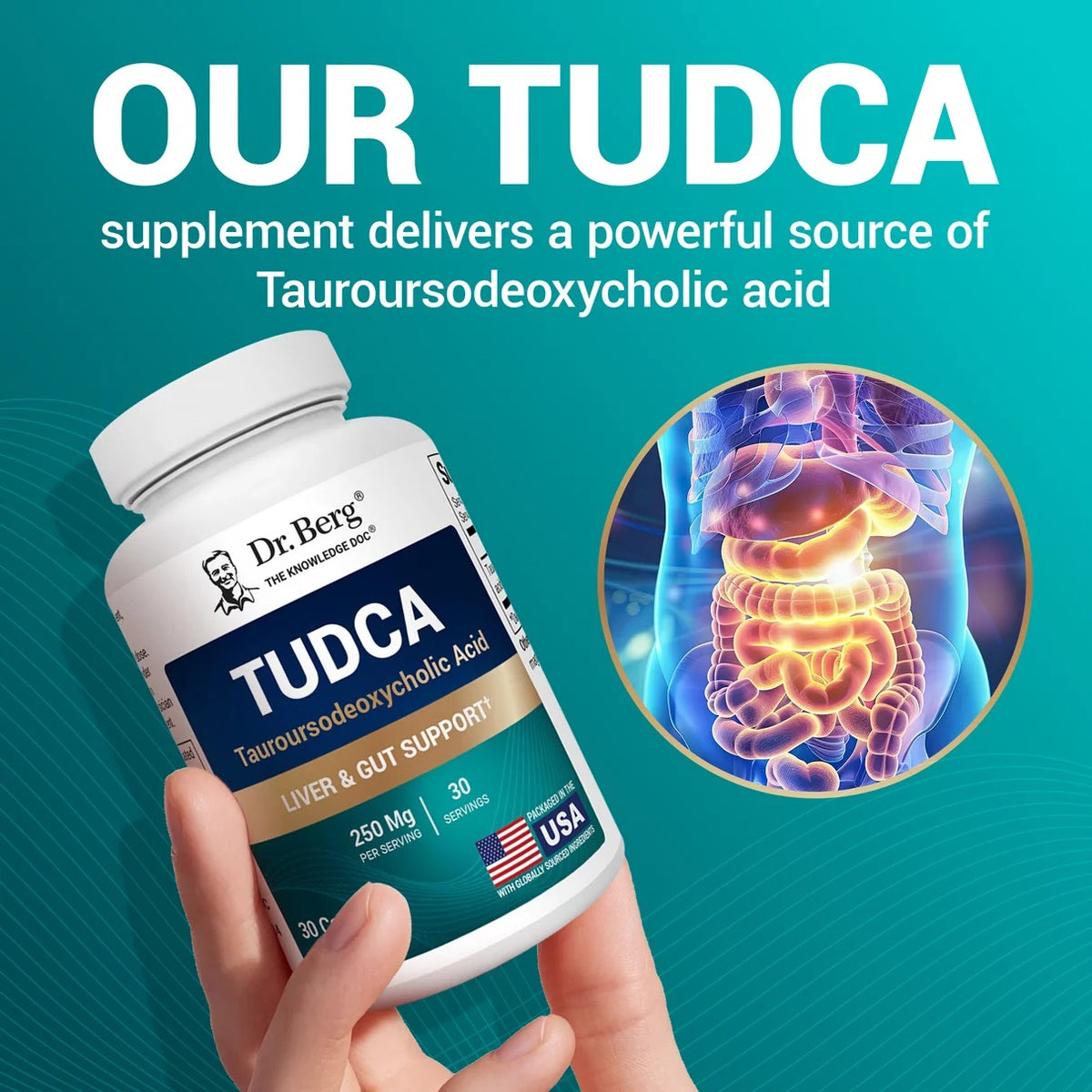 Dr. Berg Tudca Supplement 30 Caps