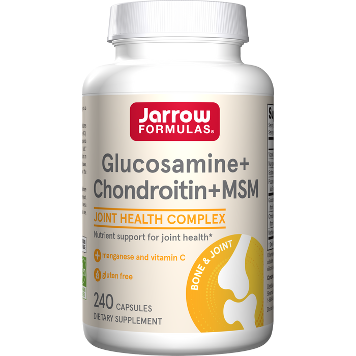 Jarrow Formulas Glucosamine + Chondroitin + Msm 120 Caps