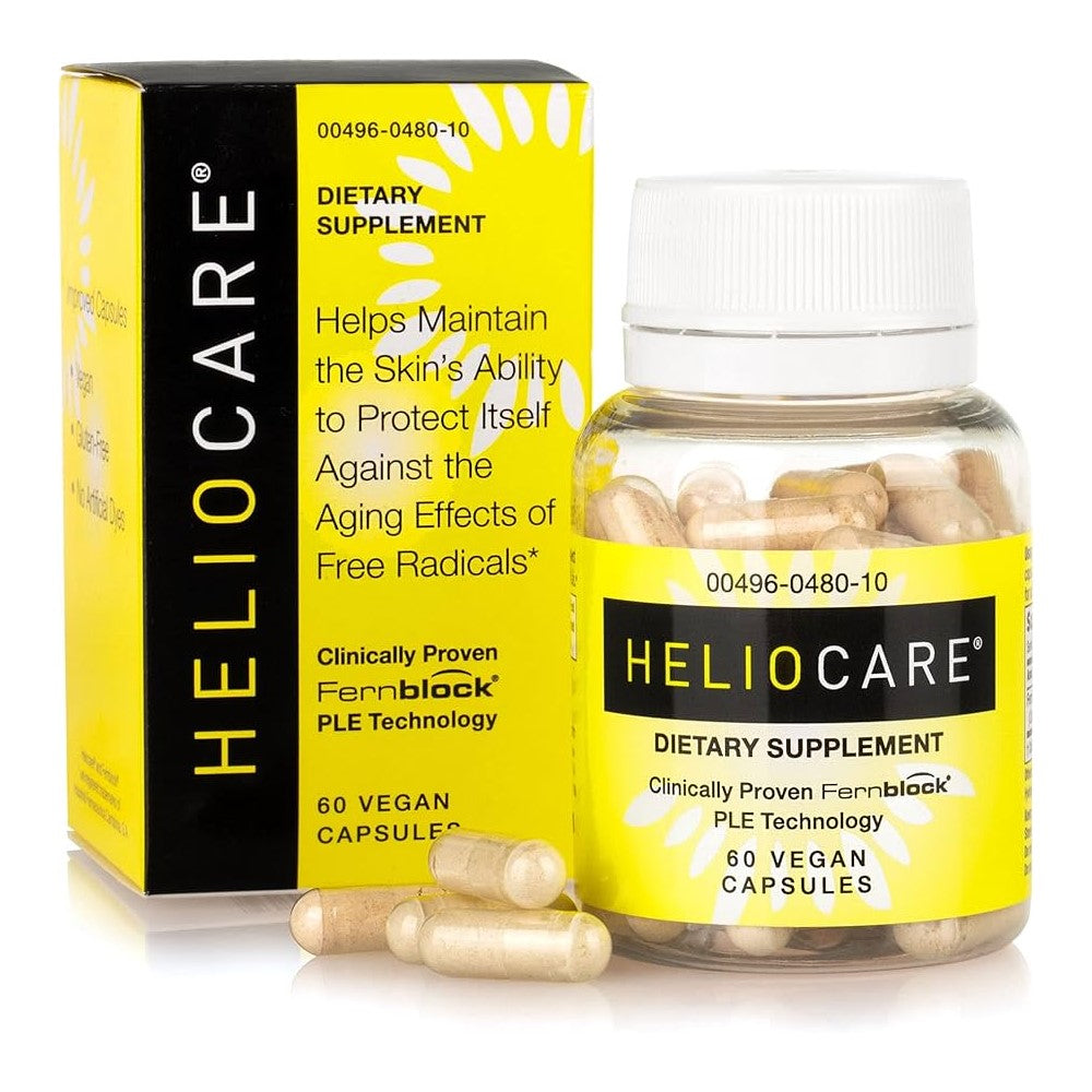 Heliocare Advanced with Nicotinamide (B3) – Dermatologist-Recommended Sun Protection & Skin Health | 120 Vegan Capsules