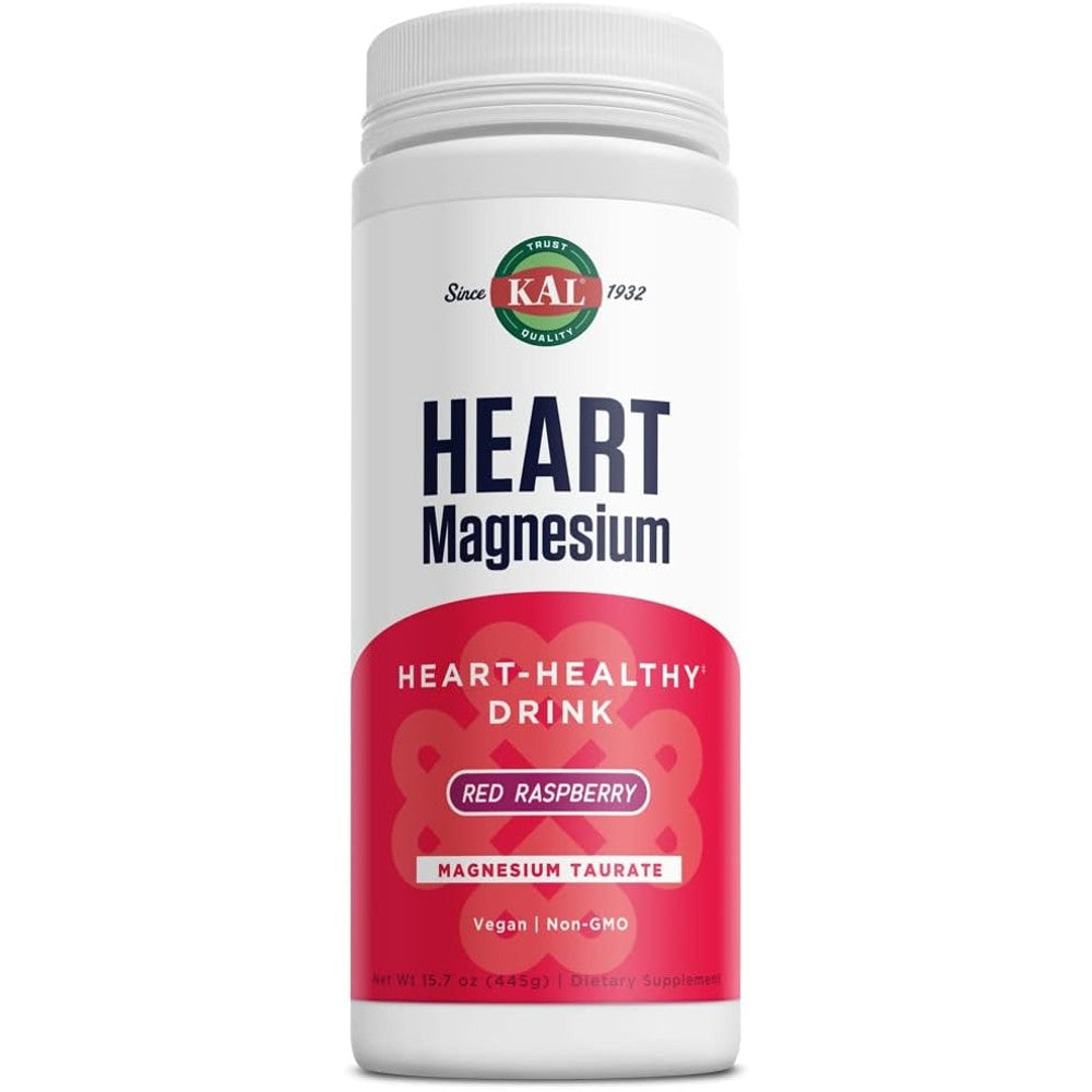 KAL Heart Magnesium Taurate Powder – Red Raspberry Drink (445g)