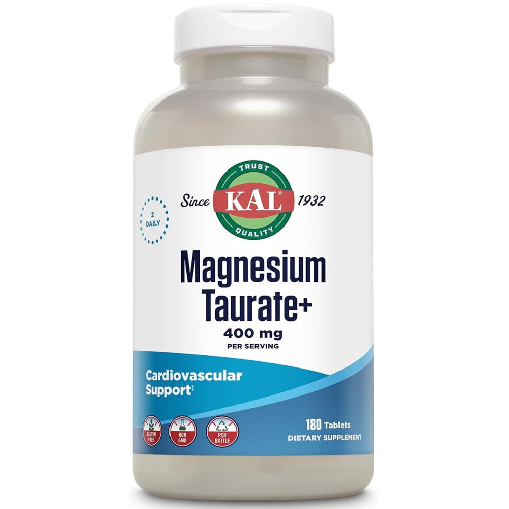 KAL Magnesium Taurate+ 400mg – Heart & Nerve Health Support