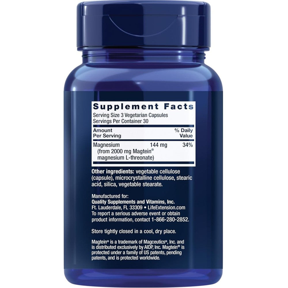 Life Extension Neuro-Mag® Magnesium L-Threonate - Memory Support