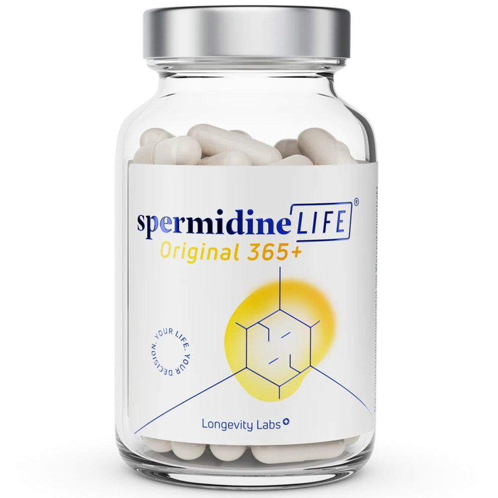 Longevity Labs – spermidineLIFE® Original 365+ Cellular Health Formula (60 Capsules)
