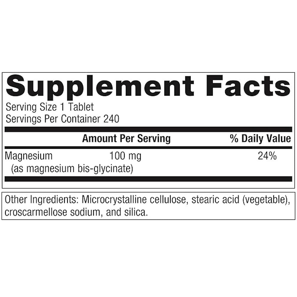 Magnesium Glycinate 100MG By Metagenics - Supports Muscles Health