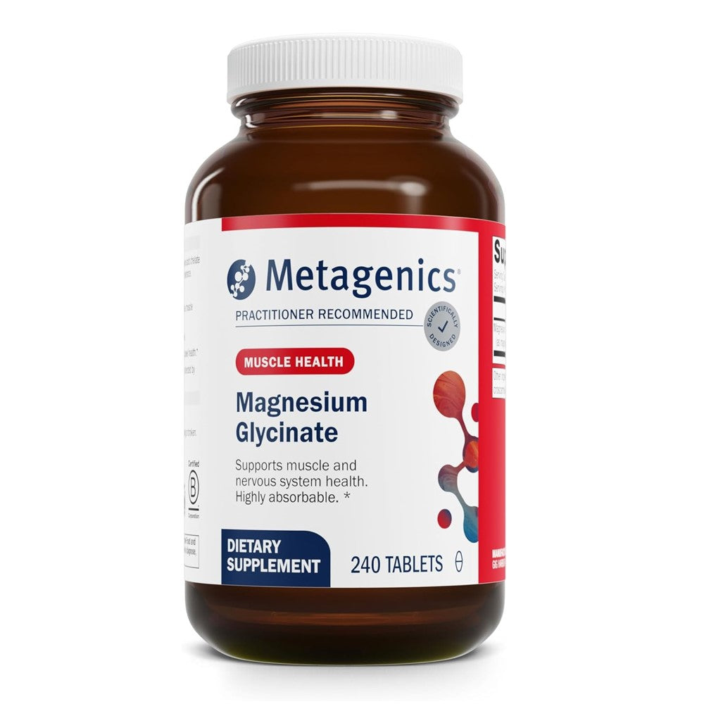 Magnesium Glycinate 100MG By Metagenics - Supports Muscles Health