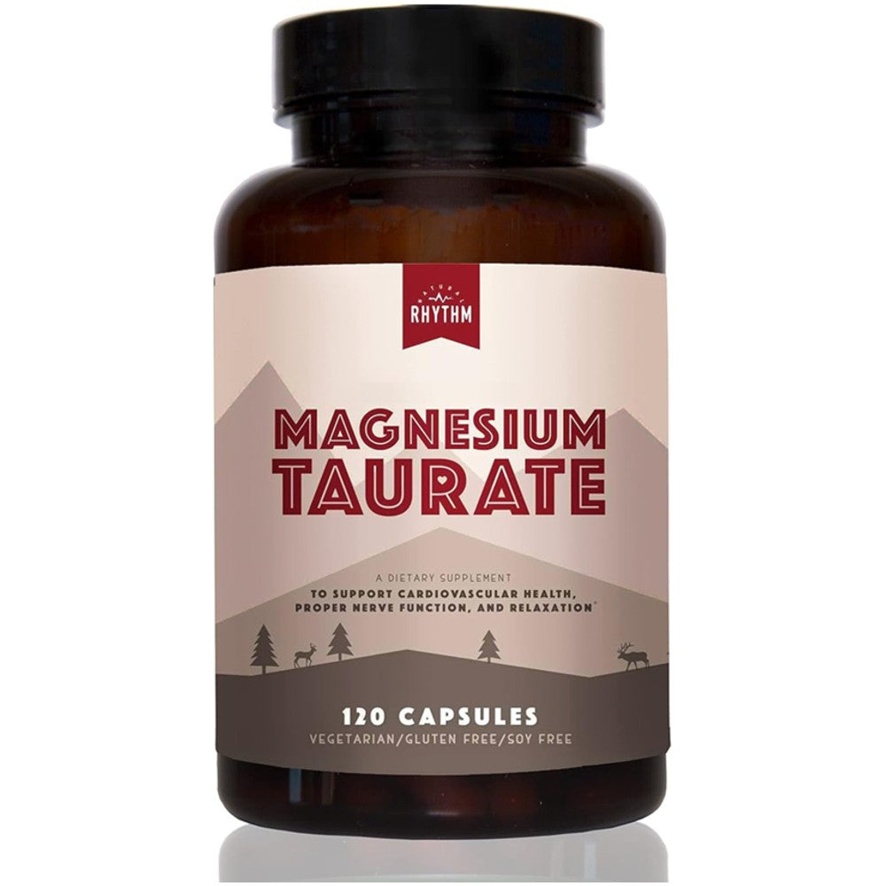 Natural Rhythm Magnesium Taurate 750mg – 120 Capsules