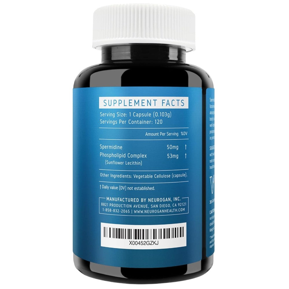 Neurogan +Health Pro+ Spermidine 50MG - Liposomal Spermidine Complex
