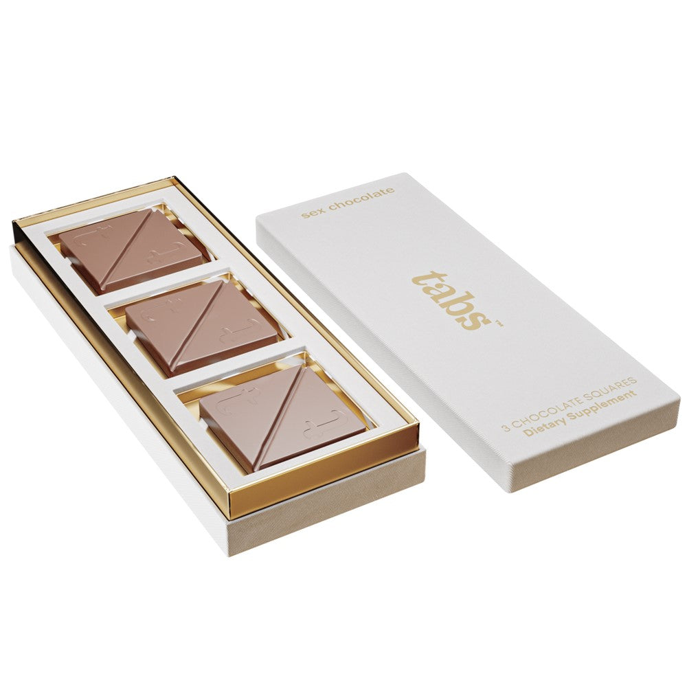 Dark Chocolate Tabs – 3 Chocolate Squares