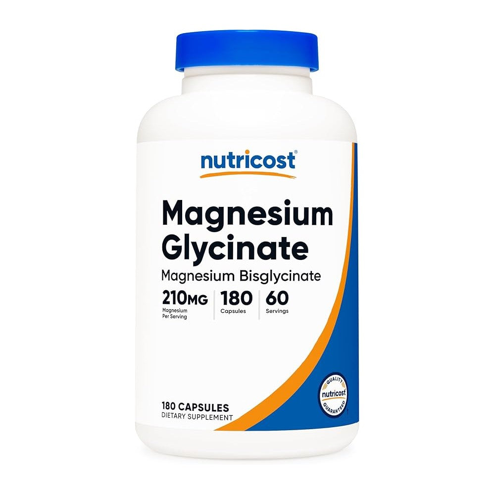 Nutricost Magnesium Glycinate - Supplement for Gentle Absorption
