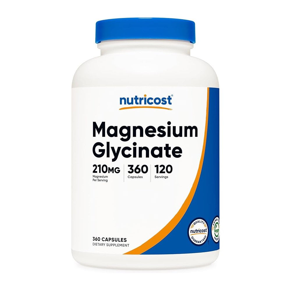 Nutricost Magnesium Glycinate - Supplement for Gentle Absorption