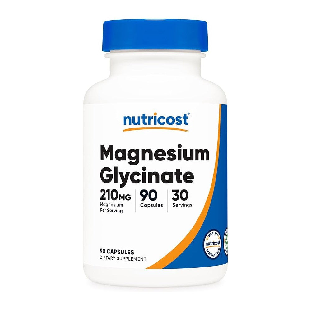Nutricost Magnesium Glycinate - Supplement for Gentle Absorption