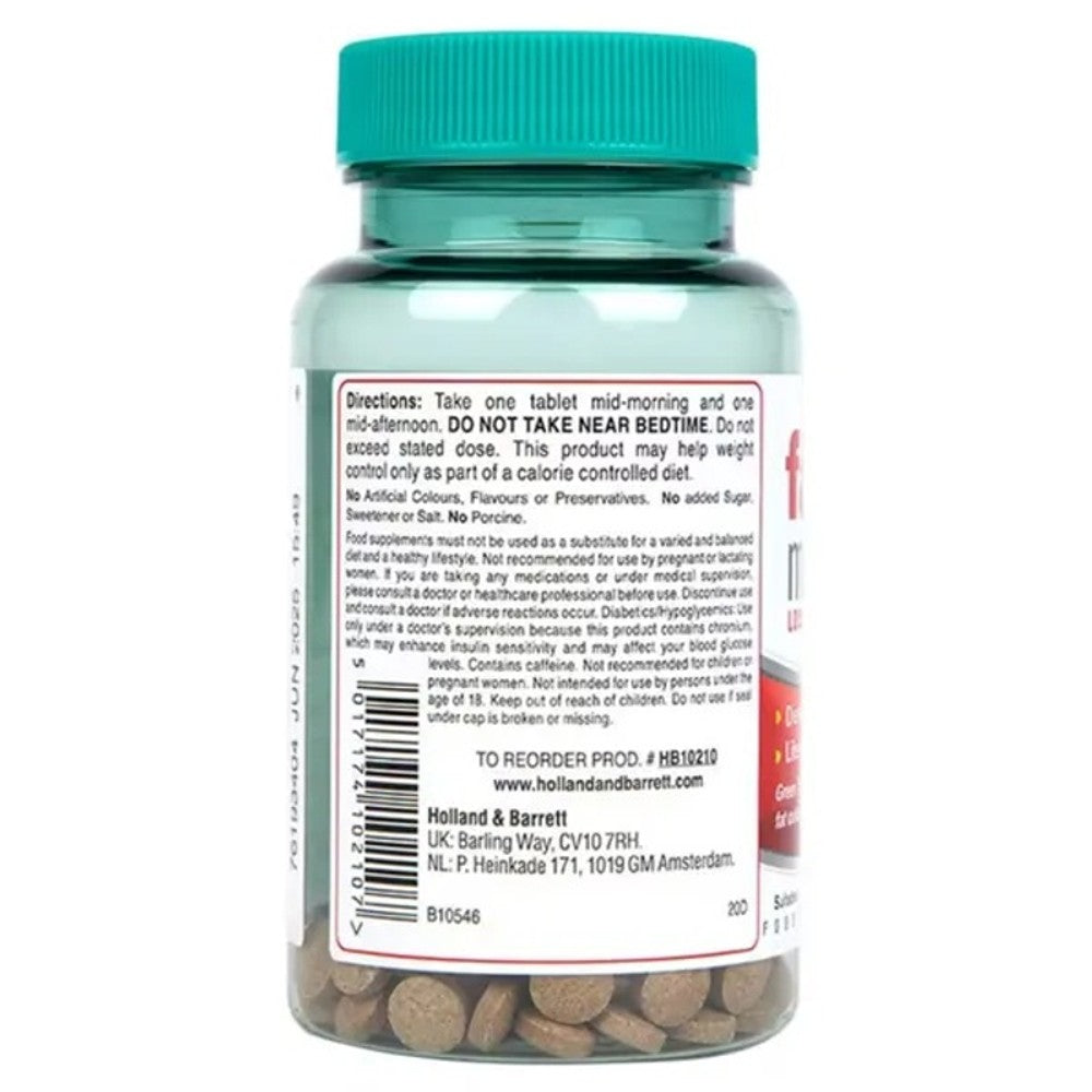 Nutrition Headquarters Fat Metaboliser – Natural Weight Loss