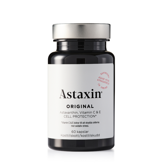 Astaxin Original – Astaxanthin + Vitamins C & E | 60 Capsules for Cell Protection & Antioxidant Support