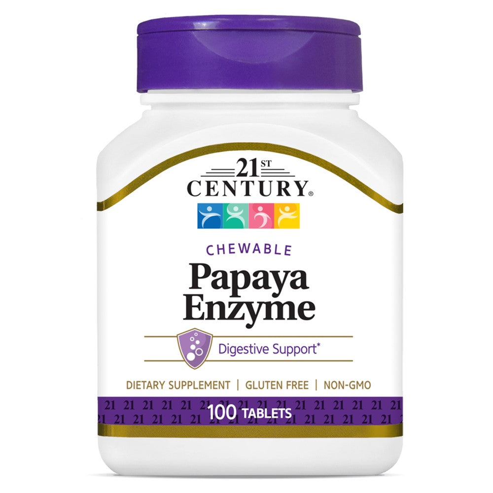 21st Century Digestive Enzymes, Proprietary Blend, Healthy Digestion, 60 Capsules