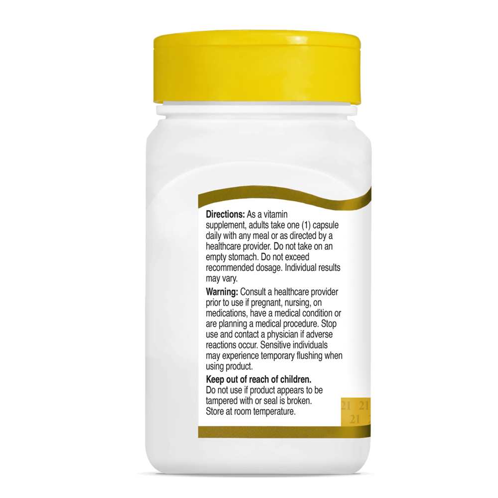 21st Century Niacin Inositol Hexanicotinate 500 Mg Flush Free 110 Caps