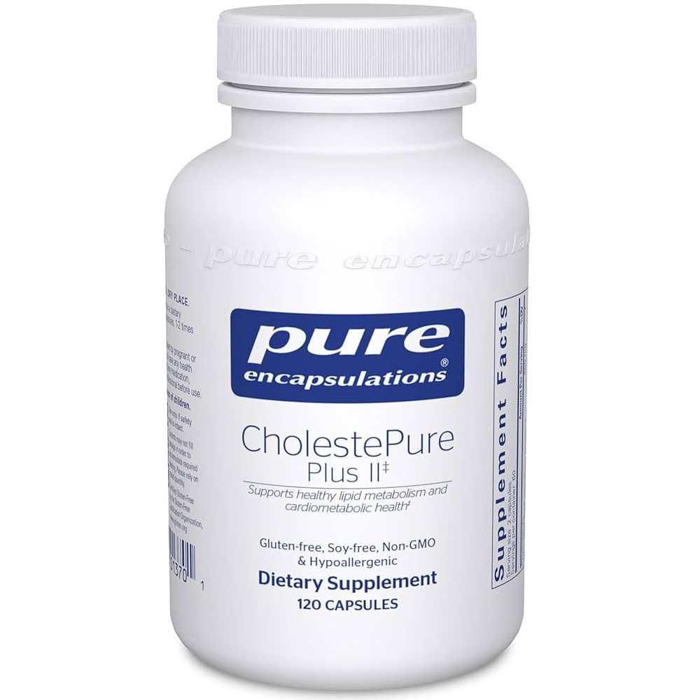Pure Encapsulations Choleste Pure Plus Ii – Lipid Metabolism & Cardiometabolic Support – 120 Capsules