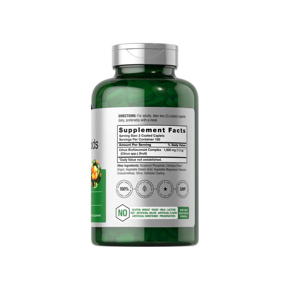 Horbäach Citrus Bioflavonoids Complex 1500mg per Serving | 300 Caplets