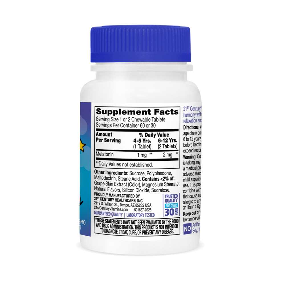 21st Century Zoo Friends® Sleep 60 Tabs