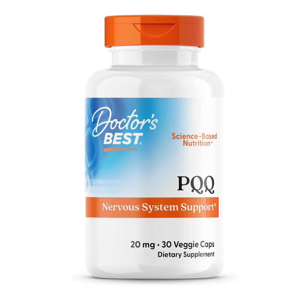 Doctor’s Best Bio Pqq® Supplement | 20mg Pqq (30 Veggie Caps)