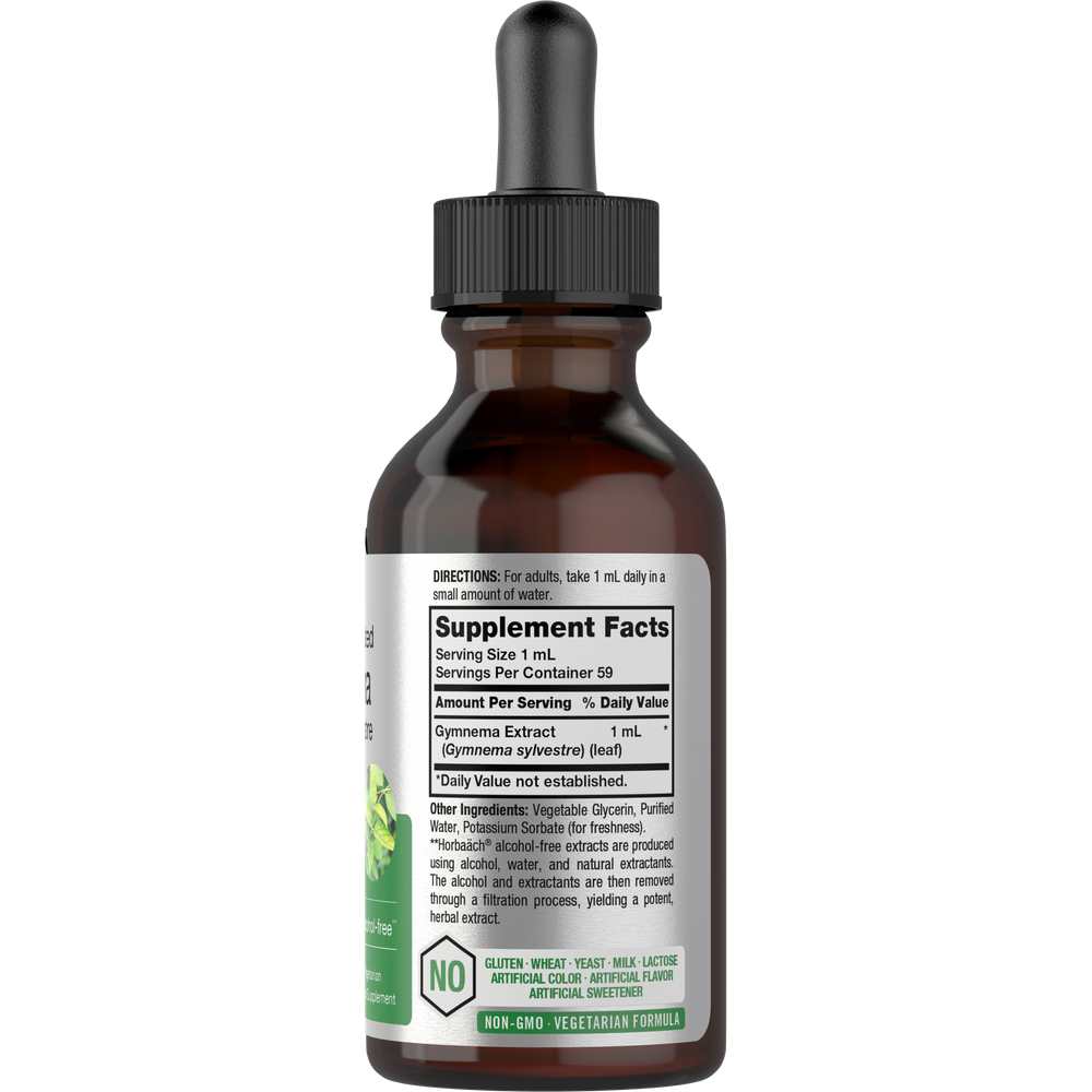 Horbäach Gymnema Sylvestre Extract | 2oz Liquid