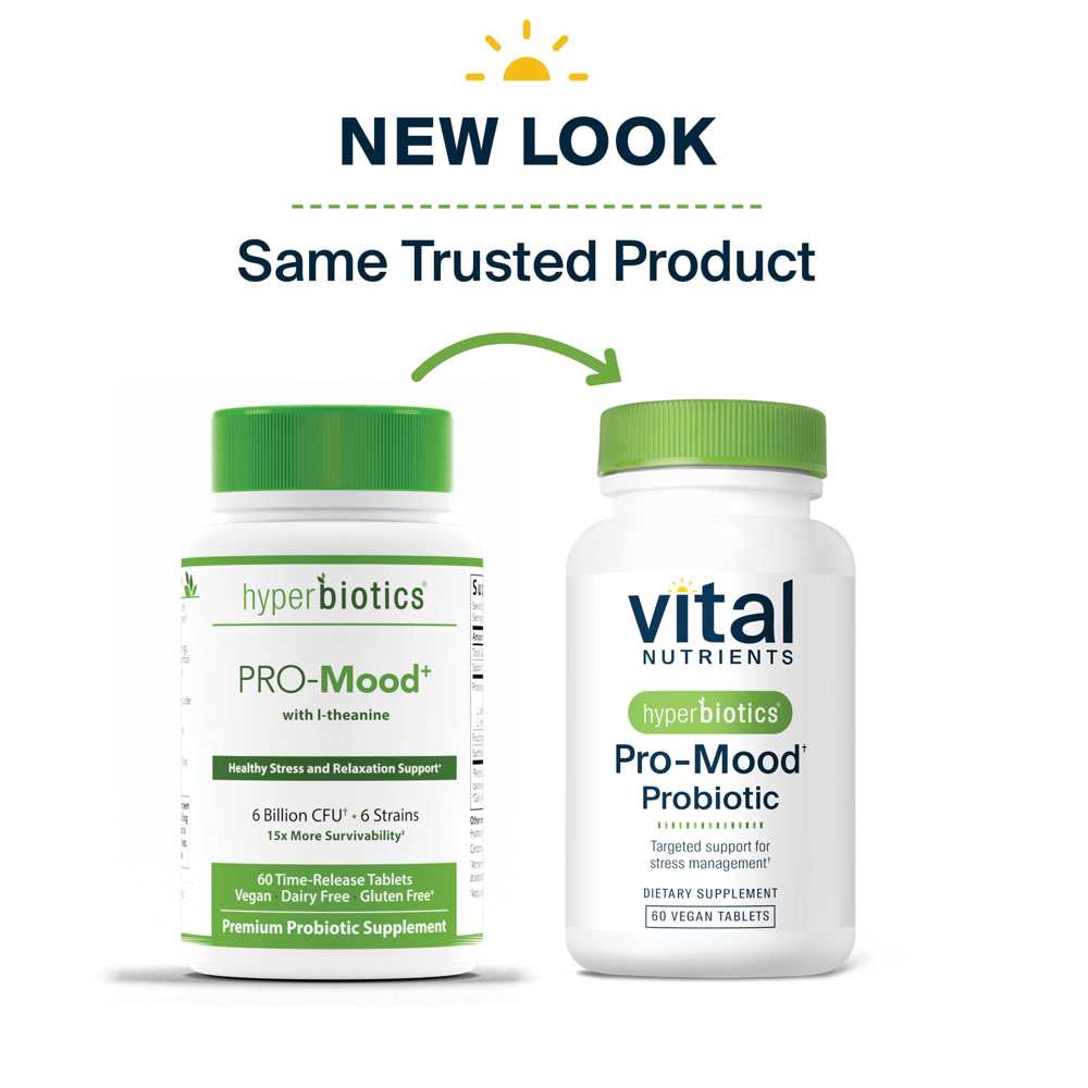 Vital Nutrients Hyperbiotics Pro-Mood Probiotic 60 Tabs