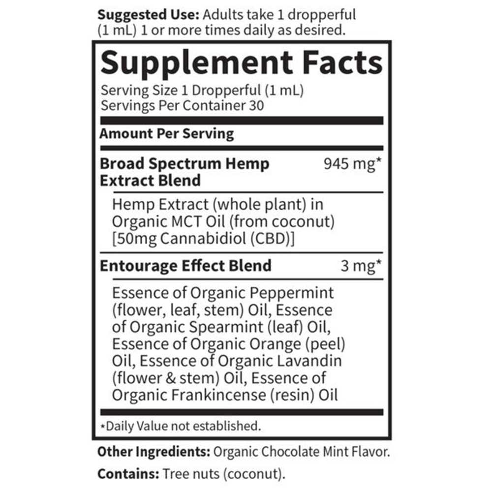 Garden of Life Dr. Formulated Cbd 50mg Liquid Drops 30ml