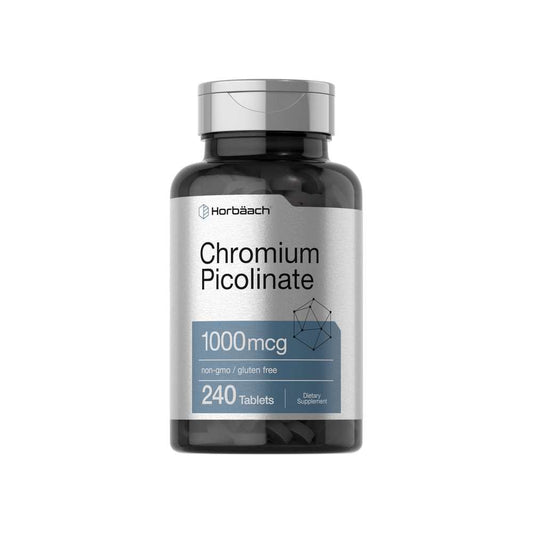Horbäach Chromium Picolinate 1000mcg | 240 Tablets