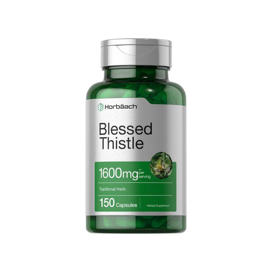 Horbäach Blessed Thistle 1600mg per Serving | 150 Capsules