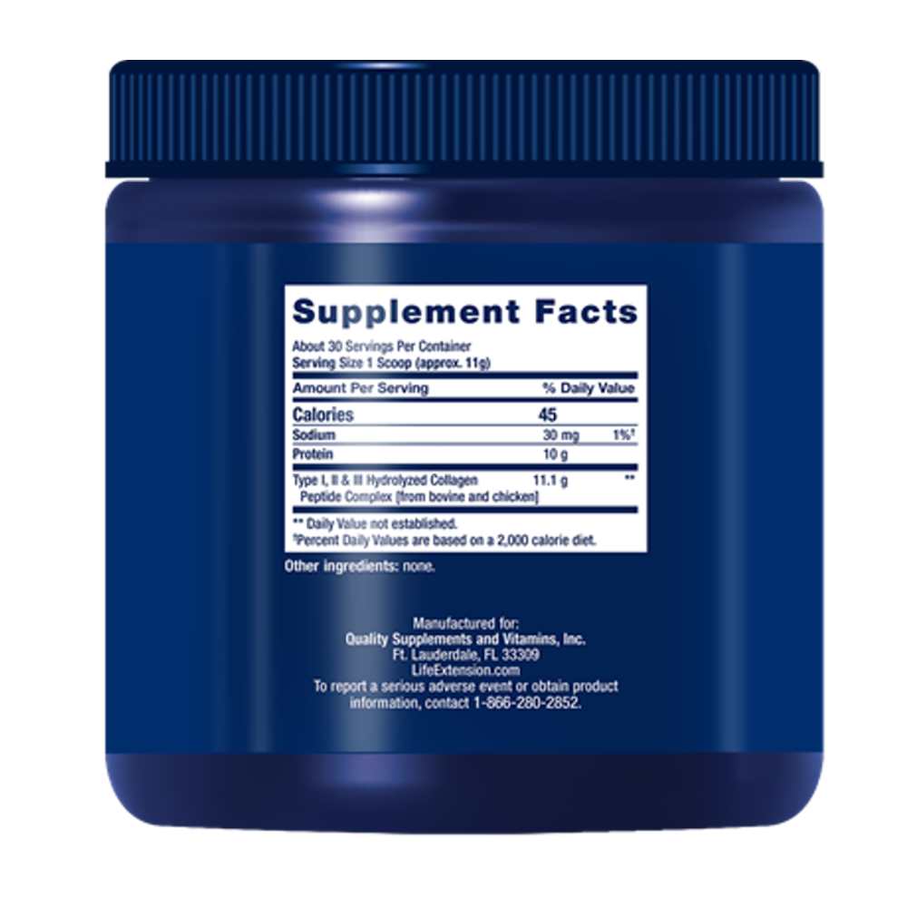 Life Extension Collagen Peptides for Skin & Joints – 343g