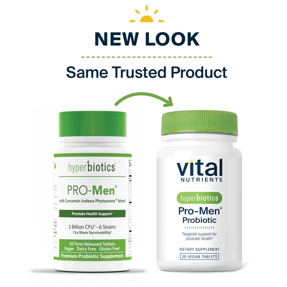 Vital Nutrients Hyperbiotics Pro-Men® Probiotic 30 Tabs