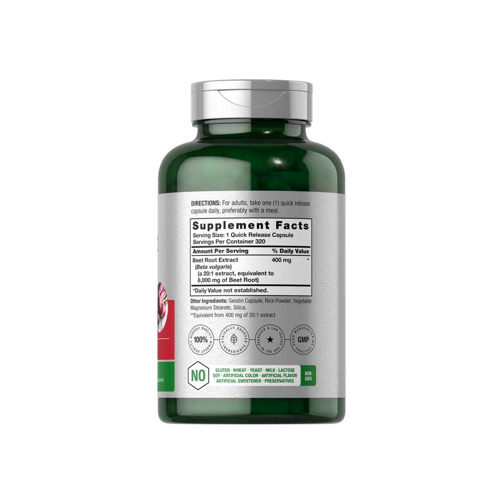 Horbäach Beet Root Extract 8000mg | 320 Capsules