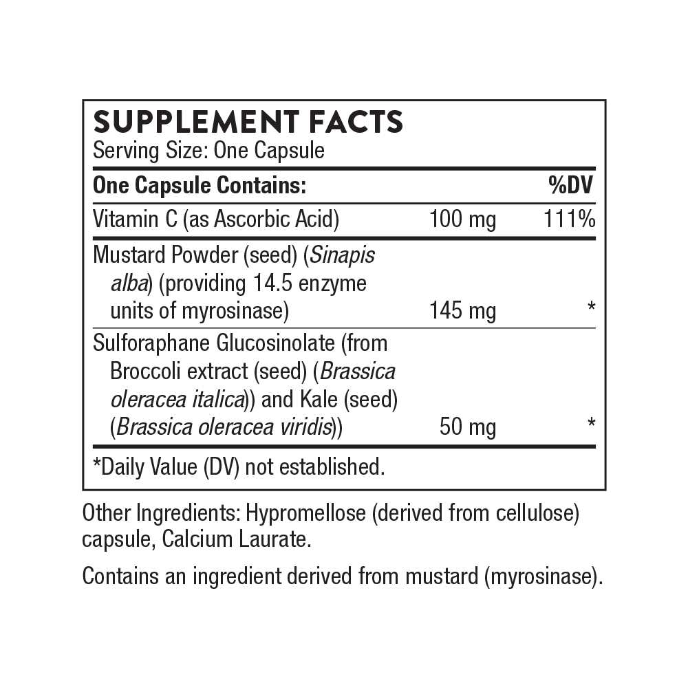 Thorne Broccoli Seed Extract – Supports Detox & Cellular Health